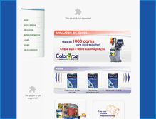 Tablet Screenshot of colorbraz.com.br